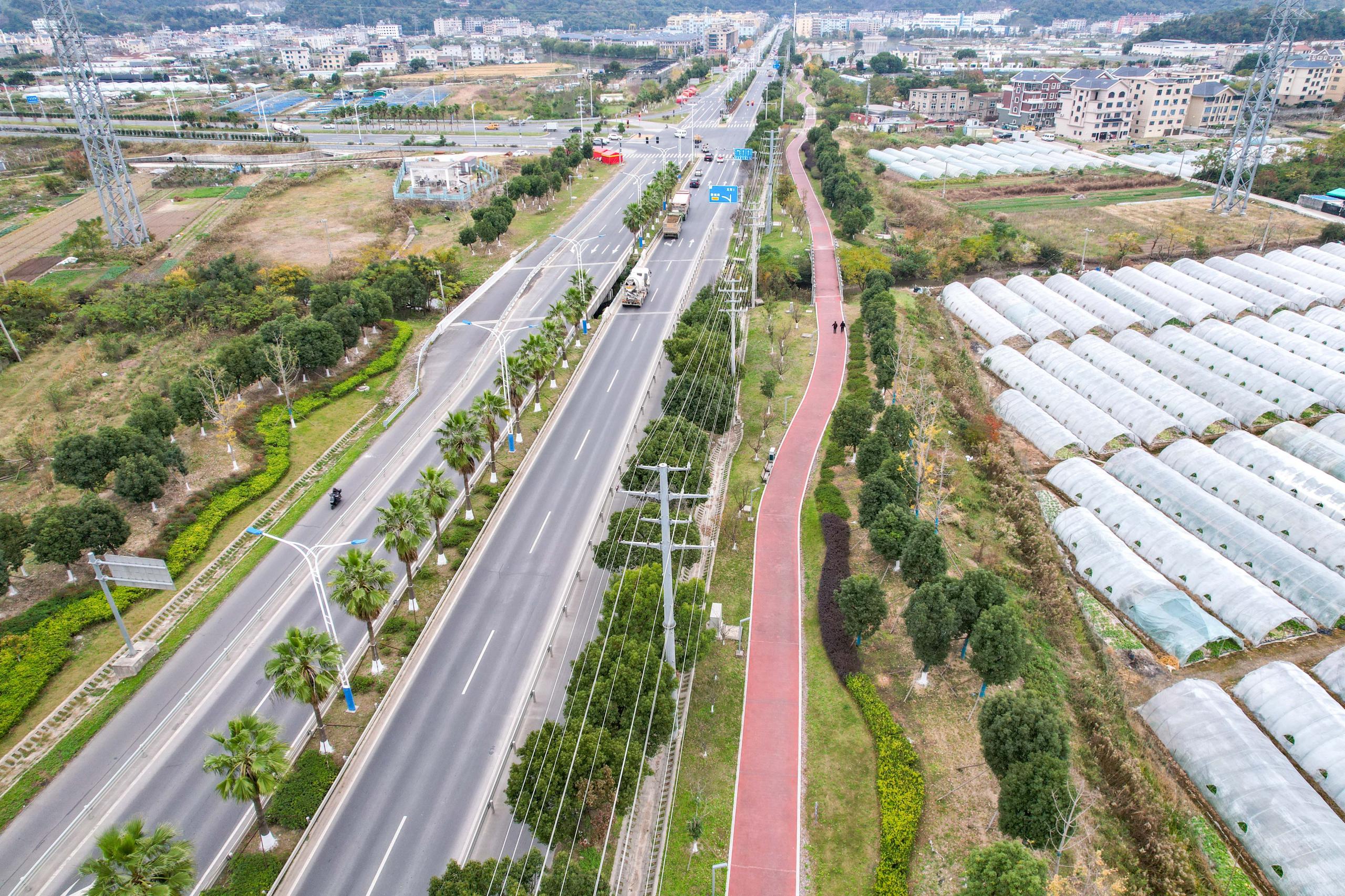 玉環(huán)市城北大道景觀建設(shè)工程（綠道部分）